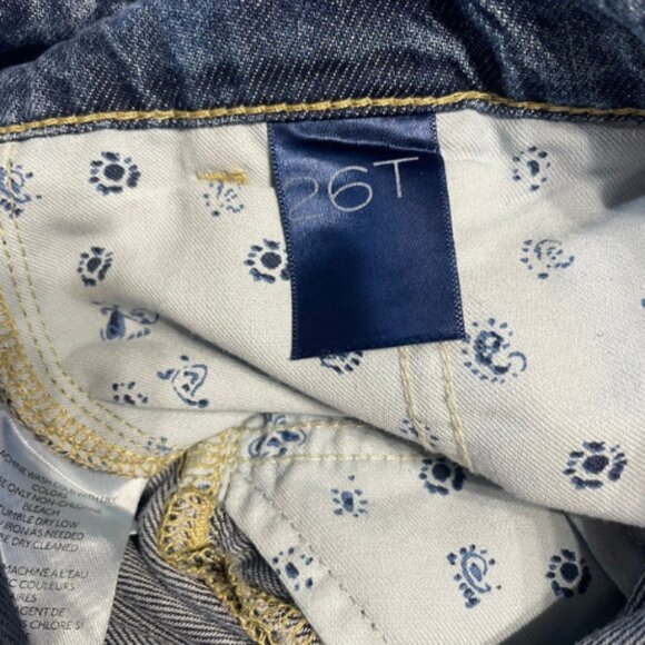 Pilcro by Anthropologie Wide-Leg Denim Overalls - Size 26T - Medium Wash EUC - Picture 4 of 5